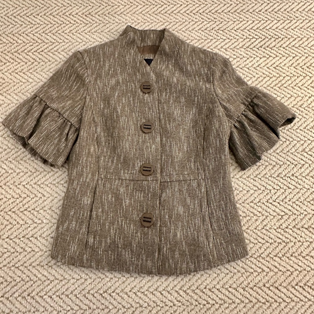 Magaschoni blazer with cinched back